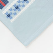 Couverture Polaire White Elephant Party Custom Gift Funny (Coin)