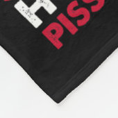 Couverture Polaire White Straight Unwoke Unvaxxxxxxxxe Trump Supporte (Coin)