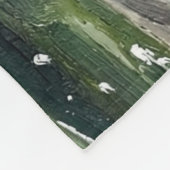 Couverture Polaire White Wolf Redhead Druid Winter Berries Fantasy Ar (Coin)