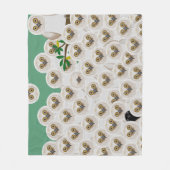 Couverture Polaire Who Me Owls Fleece Blanket (Devant)