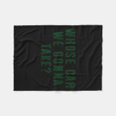 Couverture Polaire Whose Car We Gonna Take Meme  (Devant (Horizontal))