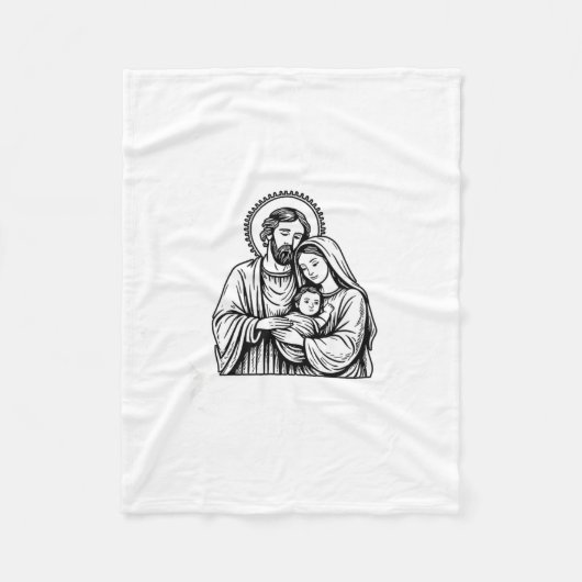 Couverture Polaire Whose God White Baby Is This Funny Christmas (Devant)