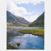 Couverture Polaire wiew nature, montagne (Devant)