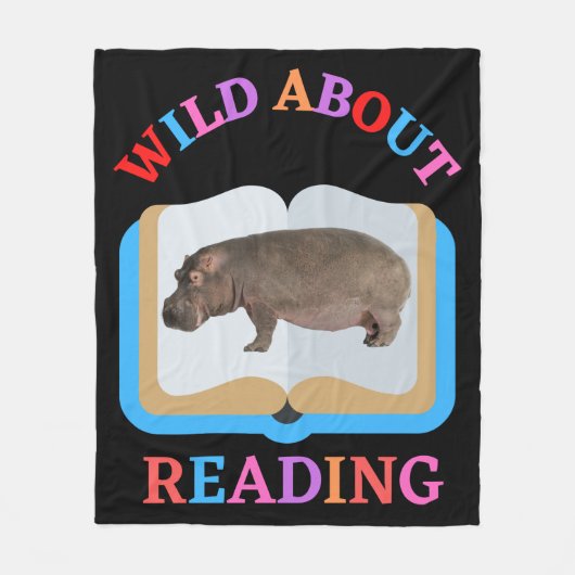COUVERTURE POLAIRE WILD À PROPOS DE LA LECTURE (Devant)