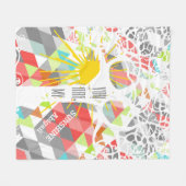 Couverture Polaire Wild and Free You Are My Sunshine (Devant (Horizontal))