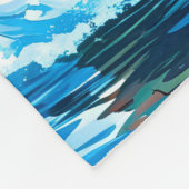 Couverture Polaire Wild Bear Summer Vintage Pool