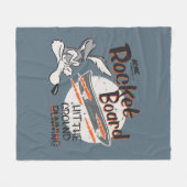 Couverture Polaire WILE E. COYOTE™ ACME Rocket Board (Devant (Horizontal))
