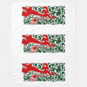 Couverture Polaire Will Bradley Heraldic Lion (Devant)