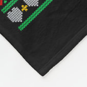 Couverture Polaire Will Run For Christmas Cookies Gingerbread Lover U (Coin)