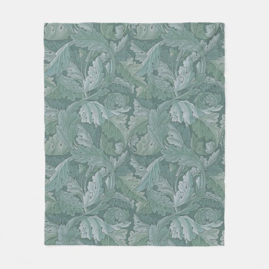 Couverture Polaire William Morris Acanthus Botanical Harmony Classic (Devant)