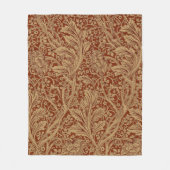 Couverture Polaire William Morris Arcadia Floral Garden Flower Classi (Devant)