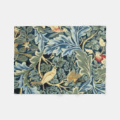 Couverture Polaire William Morris Birds et Acanthus (Devant (Horizontal))