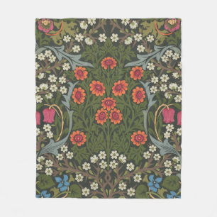 Couverture Polaire William Morris Blackthorn Garden Flower Classic