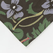 Couverture Polaire William Morris Blackthorn Tapestry Floral (Coin)