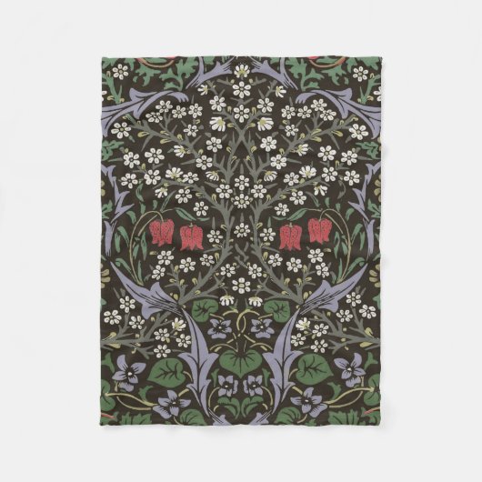 Couverture Polaire William Morris Blackthorn Tapestry Floral (Devant)