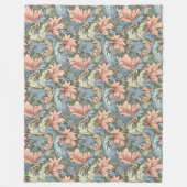 Couverture Polaire William Morris Blanket Motifs floraux complexes (Devant)