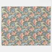 Couverture Polaire William Morris Blanket Motifs floraux complexes (Devant (Horizontal))