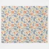 Couverture Polaire William Morris Classic Motifs Floraux (Devant (Horizontal))