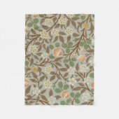 Couverture Polaire William Morris Clover Fleur botanique (Devant)