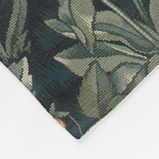 Couverture Polaire William Morris Faune sauvage Fox (Coin)