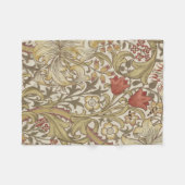 Couverture Polaire William Morris Golden Lily (Devant (Horizontal))