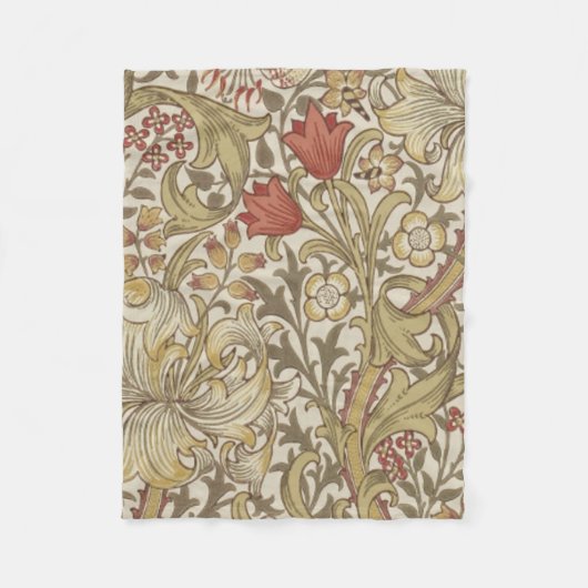 Couverture Polaire William Morris Golden Lily (Devant)