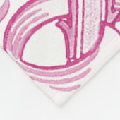 Couverture Polaire William Morris Golden Lily modèle floral (Coin)