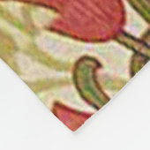 Couverture Polaire William Morris Golden Lily modèle floral (Coin)