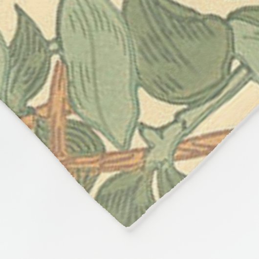 Couverture Polaire William Morris Honeysuckle (Coin)