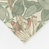 Couverture Polaire William Morris Honeysuckle Vert Floral (Coin)