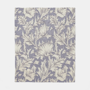 Couverture Polaire William Morris Horn Poppy Classic Floral
