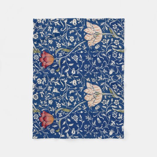 Couverture Polaire William Morris Motif Medway (Devant)