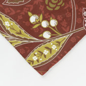 Couverture Polaire William Morris Noël (Coin)