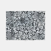 Couverture Polaire William Morris Particularités Florales Anénome d'o (Devant (Horizontal))