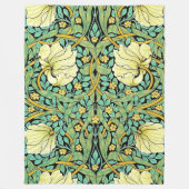 Couverture Polaire William Morris Pimpernel Style de mission (Devant)
