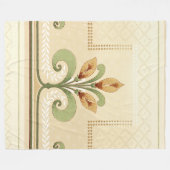 Couverture Polaire William Morris Row of Lilies (Devant (Horizontal))
