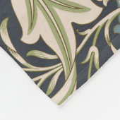 Couverture Polaire William Morris Severn Motif floral classique (Coin)