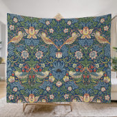 Couverture Polaire William Morris Strawberry Thief