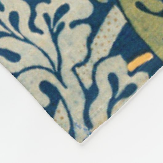 Couverture Polaire William Morris Strawberry Thief Design (Coin)