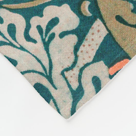 Couverture Polaire William Morris Strawberry Thief Fleece (Coin)