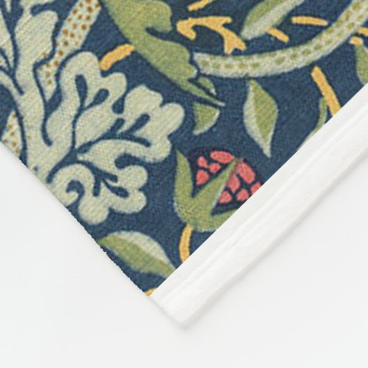 Couverture Polaire William Morris Strawberry Thief Version restaurée (Coin)