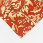 Couverture Polaire William Morris Sunflowers, Mandarin Orange (Coin)