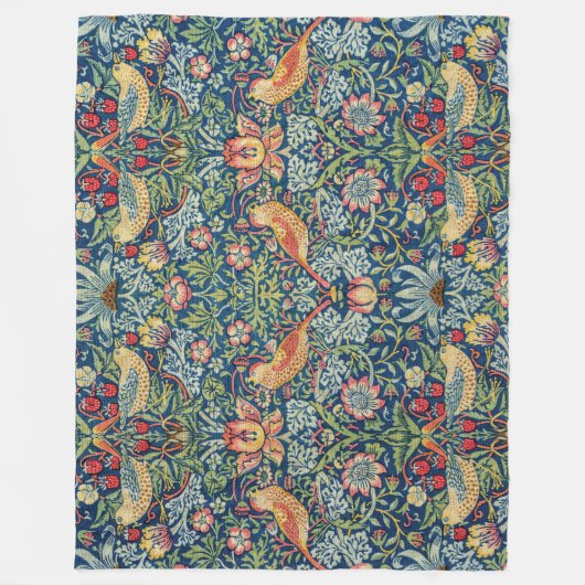 Couverture Polaire William Morris - Thief aux fraises (Devant)