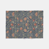 Couverture Polaire William Morris Tudor Fond d'écran Rose (Devant (Horizontal))