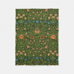 Couverture Polaire William Morris Violet et Columbine Art Rug