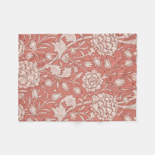Couverture Polaire William Morris Wild Tulip Classique Conception Vic (Devant (Horizontal))