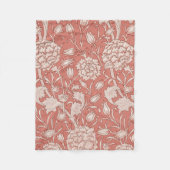 Couverture Polaire William Morris Wild Tulip Classique Conception Vic (Devant)