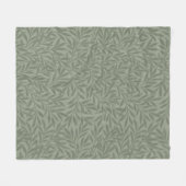 Couverture Polaire William Morris Willow Flower Classic (Devant (Horizontal))