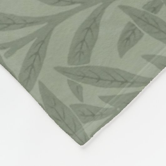 Couverture Polaire William Morris Willow Flower Classic (Coin)