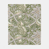 Couverture Polaire William Morris Windrush fleurs florales classique (Devant)